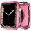 Συμβατό με το XiHAMA Apple Watch Θήκη προφυλακτήρα 38 χιλιοστών – Μαλακή TPU, λεπτό και 6