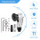 3X Manual Pneumatic Chamfering Machine, Linear Chamfering Tools, 45 Degree Metal Trimming Arc Corner Deburring Kit 8