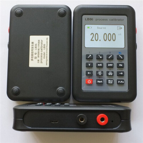 2X New LB06 Hart Modbus 4-20mA/0-10V Process Calibrator Current Signal Generator Source 2