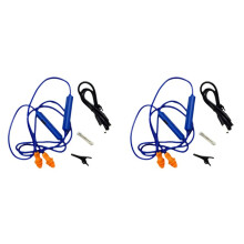 2X Oordopjes -Oortelefoon voor Werk, Geluidsonderdrukking, Gehoorbescherming, Bouwplaatsen, Lawaaierige Plaatsen Blauw