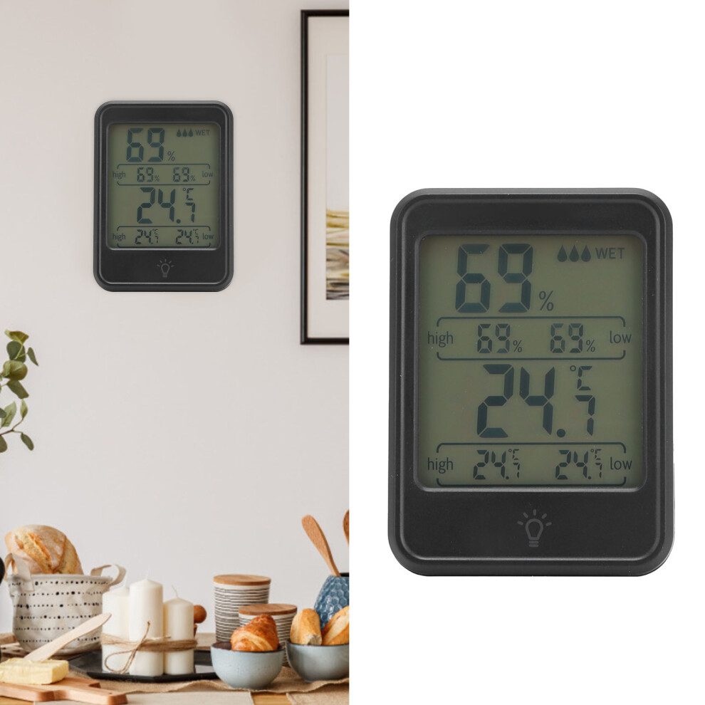 Mc41 Digital Thermometer Hygrometer - Lcd Backlight, -20C~70C 4211390928904