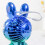Little Rabbit Gradient Color Electroplattierung Handheld Lighting Charging Fan 2