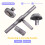 Magnetic Ratchet Screwdriver Set 42PCS, Precision Bits, Non-Slip Handle, Repair Tool Kit for Electronics Car 4