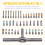 Magnetic Ratchet Screwdriver Set 42PCS, Precision Bits, Non-Slip Handle, Repair Tool Kit for Electronics Car 5