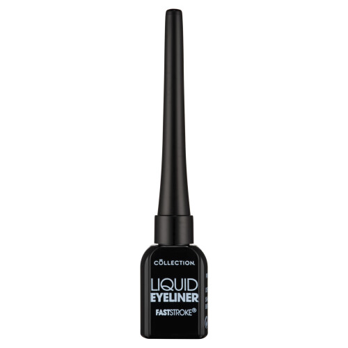 Collection Collection Cosmetics Fast Stroke Eyeliner, Quick Drying Formula, 4ml, Black