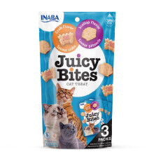 Juicy Bites by INABA - Crab & Scallop Cat Treat (3 x 11.3g)
