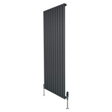 Flachheizkörper & Ventile – 1600mm x 700mm – Anthrazitgrau