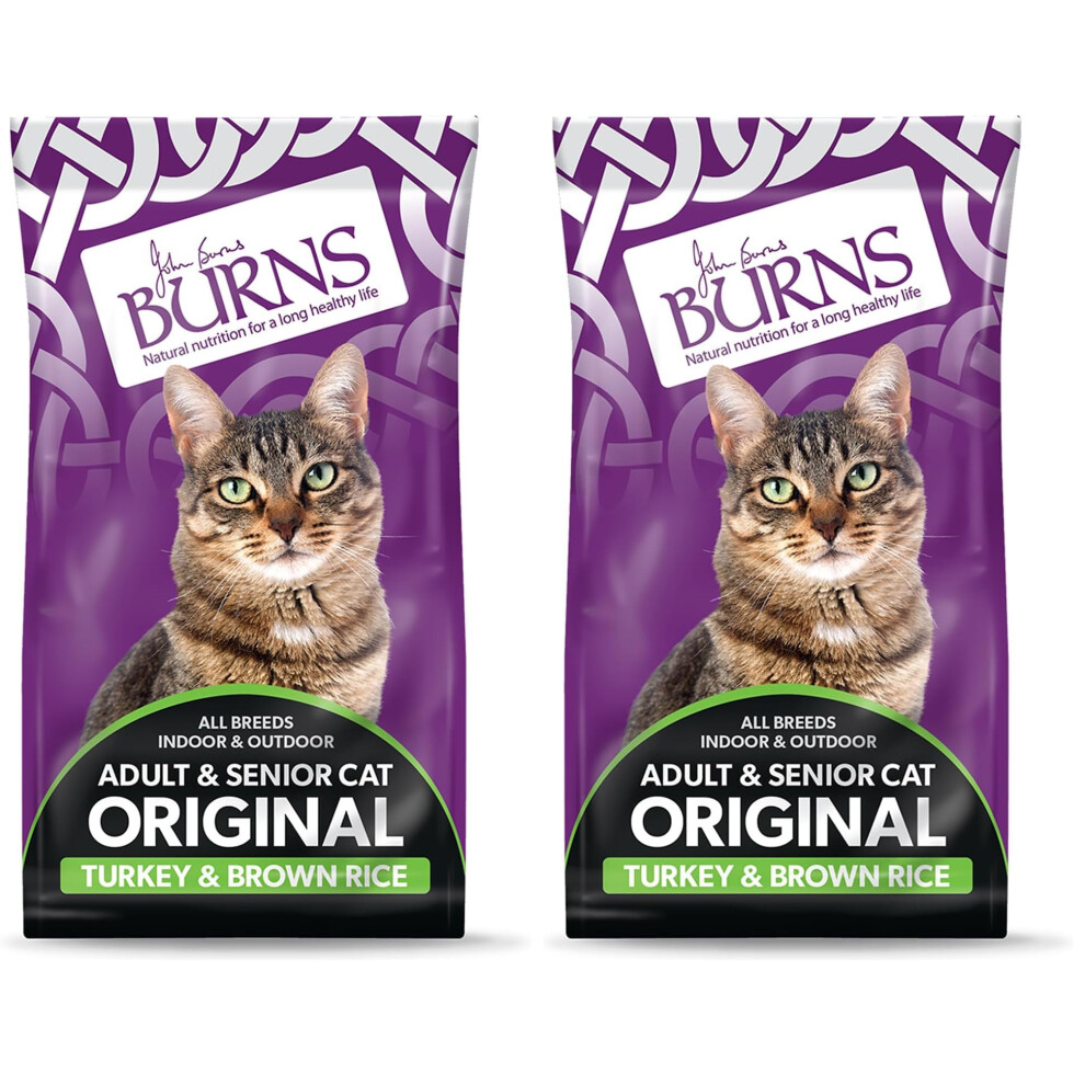 Photos - Cat Food Burns Pet Nutrition Original  Turkey and Brown Rice 1.5 kg  (Pack of 2)