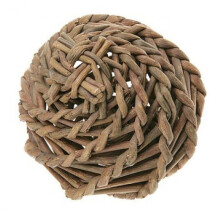 Nature First Large Willow Ball Playing Hiding Toy Teeth Trimmer for Hamsters, Rats & Small Animals - 32cm