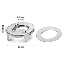 120 Sets Canvas Twist Lock Fasteners, Turn Button Fasteners, Eyelet and Stud for Canvas Marine Fastener Turn Buttons