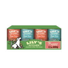 Lily's Kitchen Natural Puppy Wet Dog Food Multipack Grain-Free Recipe 12 x 400g
