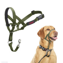 Halti Headcollar - Anti-Pull Collar, Medium (Size 3, Forest Green)