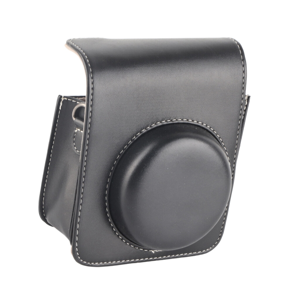 Pu-Leder Kameratasche Fã¼R Instax Mini 40 - Verstellbarer Schultergurt, Schwarz 9471391495897
