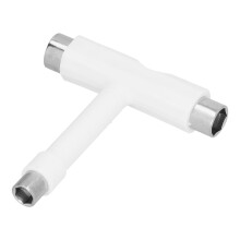 Skate Tool MultiFunction Portable Skateboard Hardware Kit TType Hex Keys White