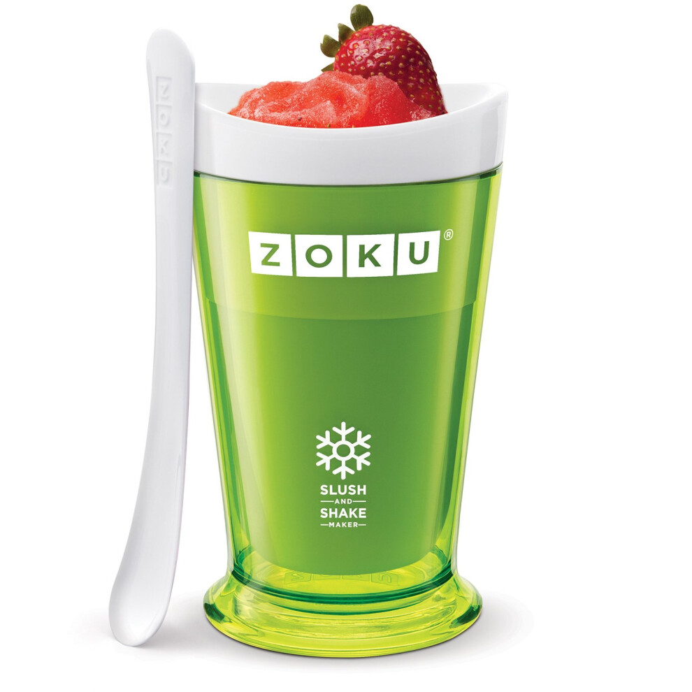 Zoku Slush And Shake Maker - Frozen Smoothies And Milkshakes In Minutes Green