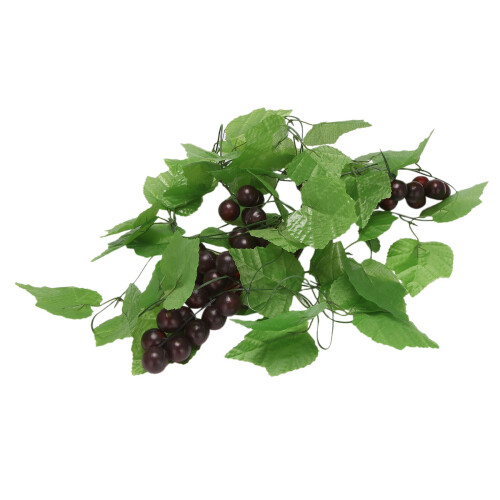 2x Artificial Grape Vine Garland Fruit for Home Garden Decoration 1