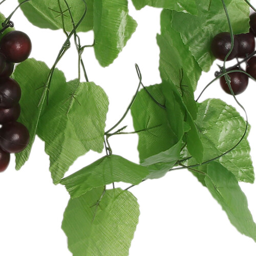 2x Artificial Grape Vine Garland Fruit for Home Garden Decoration 2