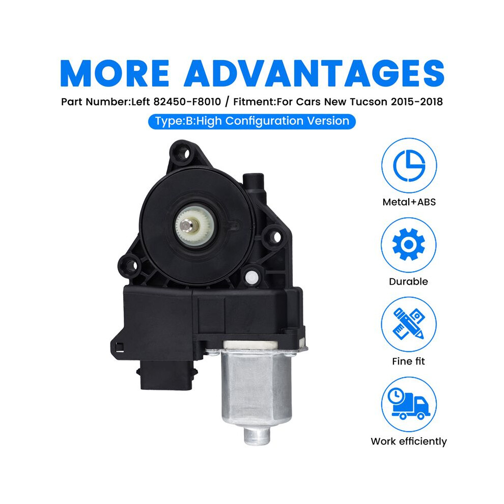 For New Tucson 2015-2018 Window Regulator Motor Electric Glasses Lifter Motor Left 82450-F8010,B 6033882291239