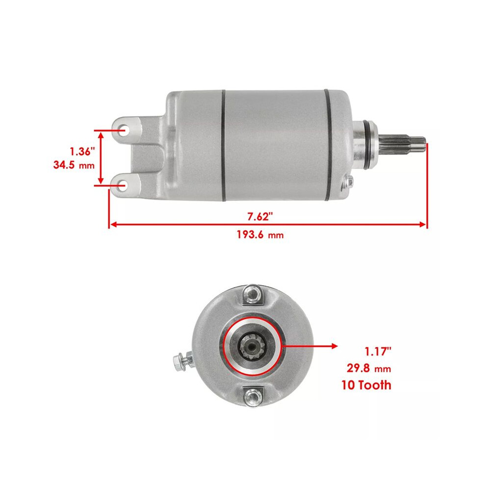 For Atv Trx300 281Cc Atc250es 246Cc Trx250 Fourtrax 246Cc 31200-Ha0-773 Red 6033949630261