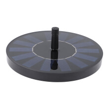 7V Solar Fountain Pump, 1.4W, 45cm Spray, Garden Pond Outdoor