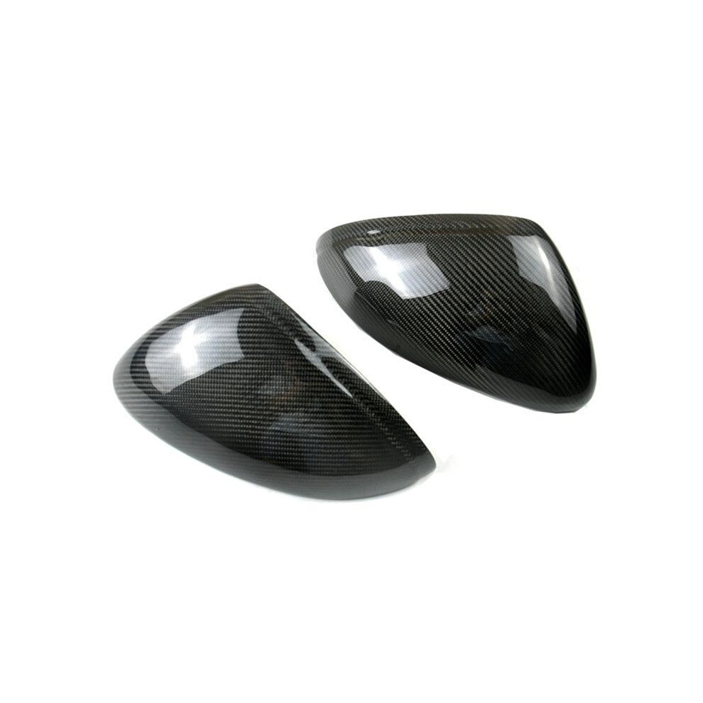 Tauoh Real Carbon Fiber Rear View Mirror Covers For Macan 2014-2022 Door Side Wing Mirror Cap