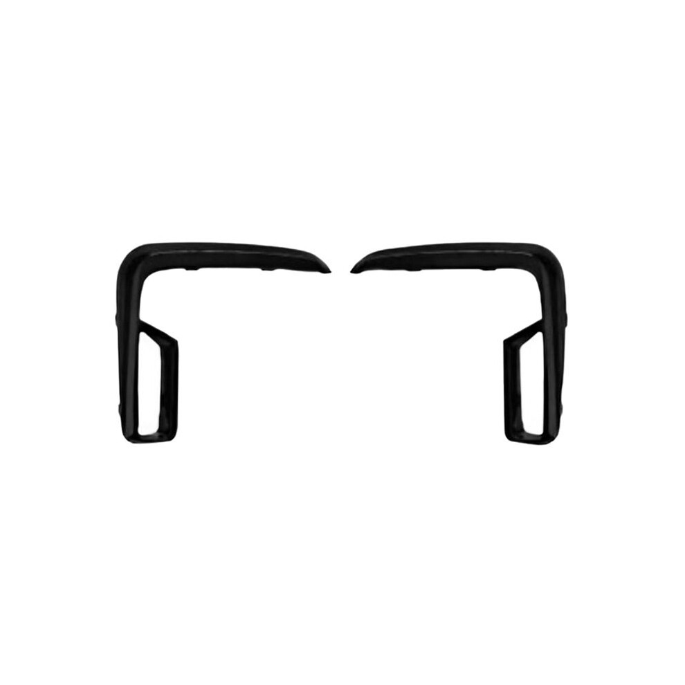 1Pair Front Bumper Grille Trim Cover 51118079587 51118079588 For 7 Series G11 G12 730I 740I 750I 2019-2022 Black 6032117843946
