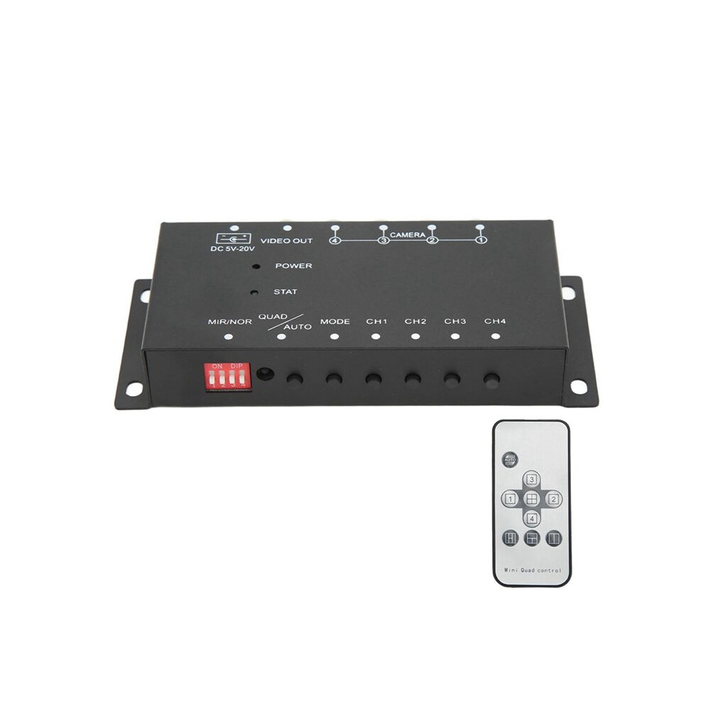 Mobile Digital Video Splitter 4 Channel Video Splitter 720P For Buses Trucks Boats Yachts Vehicle Video Splitter 6032270345530