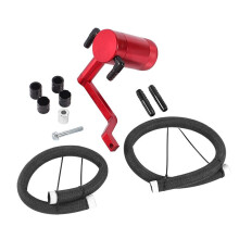 Car Modification Oil Catch Can Kit Oil Breathable Pot Kit for Charger Challenger 2011-2021 Red