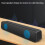 Ενσύρματο ηχείο USB Sound Bar για τηλεόραση/υπολογιστή/παιχνίδια – Surround Stereo, 8