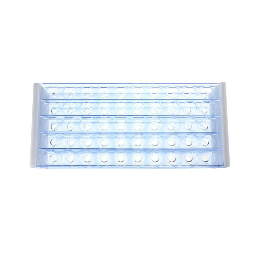 8X Plastic Test Tube Stand Bracket Rack for 12-13MM Test Tubes 50 Hole Positions-image-OPC-PSVCRTM-NEW