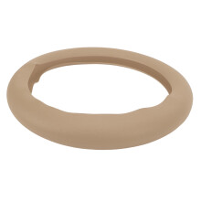 Silicone Steering Wheel Cover Khaki Anti-Slip Washable Protector