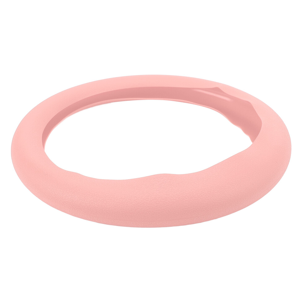 Silicone Steering Wheel Cover Anti Slip Washable Universal Interior Accessory Pink 7651390933558