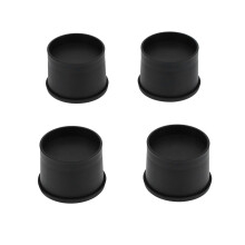 4er-Set Mini-Möbelbeinchenschutz mit rutschfester Bodenschonung, Durchmesser 8,5 cm