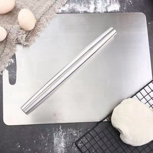 Moisture Proof Kitchen Baking Tool Household Non-Deformable Rolling Pin Flour Press 1