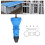 Ergonomic Electric Rivet Drill Adapter with Hex Wrenches, ABS 14