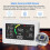 Tuya WiFi Co2 Sensor 6 in 1  LuftqualitäTssensor Temperatur Luftfeuchtigkeit Detektor Farbdisplay EU-Stecker 5