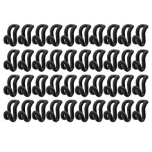 Clothes Hanger Connector Hooks,Flocking Hanger Hooks Space Saver Duty Clothes Hangers Hooks for Closet Organizer, 80PCS