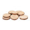 40PCS Natural Tree Round Wood Log Slice for Wedding Centerpiece Bark Table Decor 2