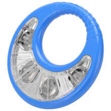 Blue Hand Tambourine for Kids, 16.5cm Musical Toy & Teaching Aid
