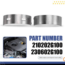 10PCS 210202G100 Crankshaft Main Bearing Set for G4KE G4KD G4KA G4KH G4KJ G4KC 2006-2018 2.0 2.4 230602G100
