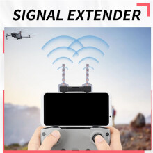 5,8 GHz Yagi Antennen Signal VerstäRker für 3/Air 2/2S/ 2 Drone Fernbedienung Kontrolleur Signal VerläNgerung, Grau