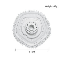 6x Pièces de Rechange pour Vadrouille  Bot W10 & W10 Pro Robot Aspirateur Autonettoyant et Accessoires de Vadrouille Aspirateur Chiffon de