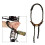 Universal Adjustable Faux Leather Bow Wrist Sling for Competition 1