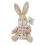 Easter Bunny Soft Doll Ornament Pastel 1 piece 2