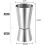 12X Spirit Measures 25Ml/50Ml, Shot Measure Drinks Gin Jigger  Dual Drinks Measuring Cup 8