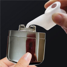 2X Outdoor Portable Metal Hand Warmer with Pouch for Fishing Camping Hiking Warm Winter Pocket Hand Warmer