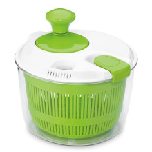 Großer Spin Stop Salatschleuder - Waschen, Drehen & Trocknen Von Salat, Obst & Gemüse, 5qt