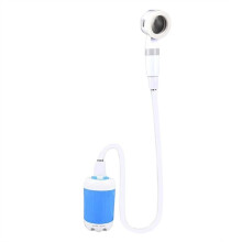Chuveiro Externo Compacto, Recarregável e Portátil, Jato Suave para Lavagem de Carros, Rega de Flores e Utensílios de Banho