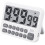 5X Digital Kitchen Timer, Large Display Cooking Timer Cycle Count /Down Timer with Digits Directly Input, Loud Alarm 2