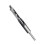 10mm Square Hole Self Centering Hinge Drill Bit Hole Puncher Wood working Tool (Silver) 2
